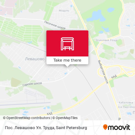 Пос. Левашово Ул. Труда map