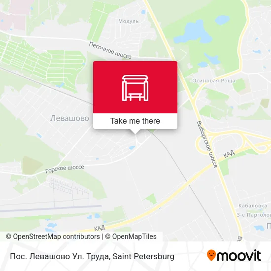 Пос. Левашово Ул. Труда map