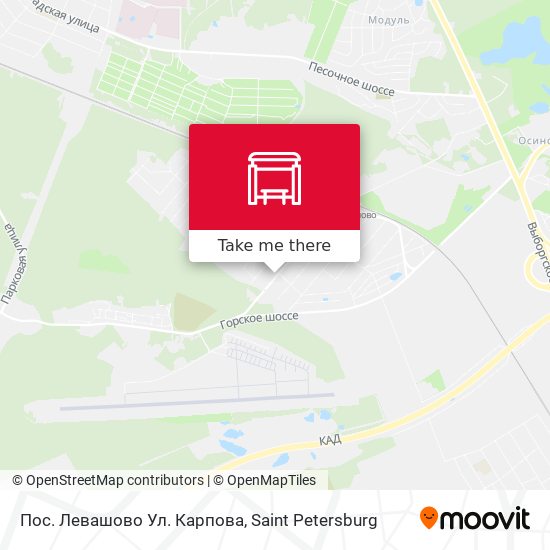 Пос. Левашово Ул. Карпова map