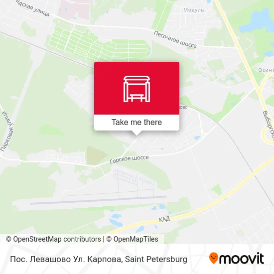 Пос. Левашово Ул. Карпова map