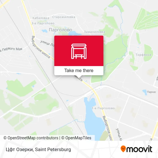 Цфт Озерки map