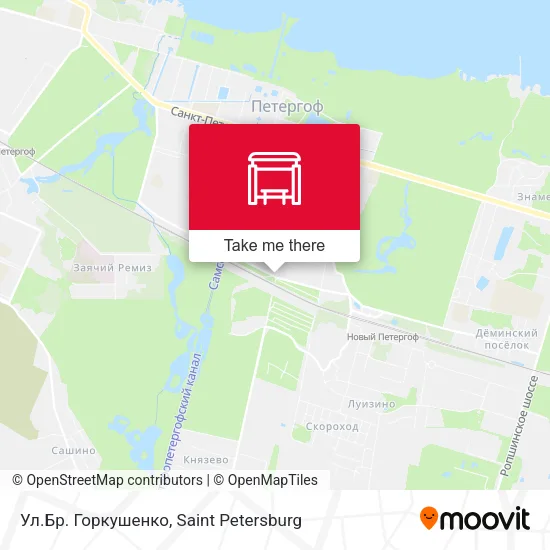 Ул.Бр. Горкушенко map