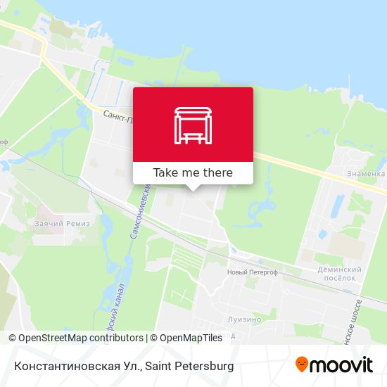 Константиновская Ул. map