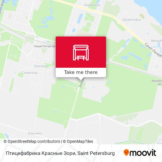 Птицефабрика Красные Зори map