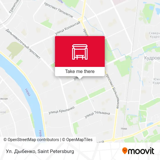 Ул. Дыбенко map