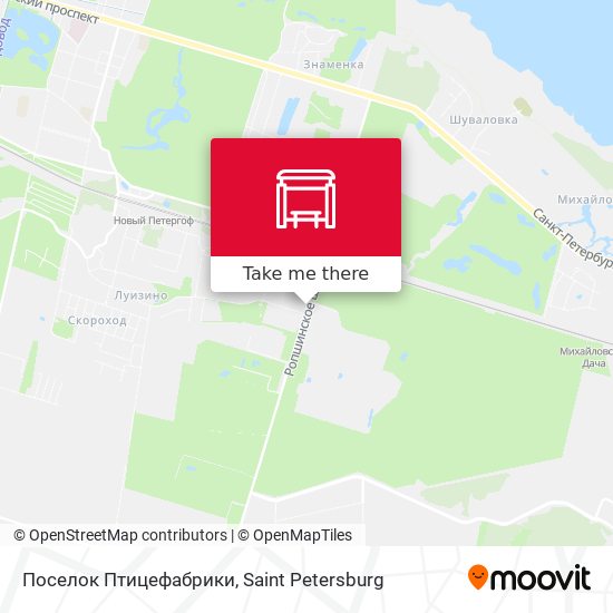 Поселок Птицефабрики map