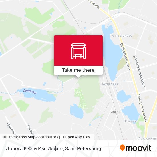 Дорога К Фти Им. Иоффе map