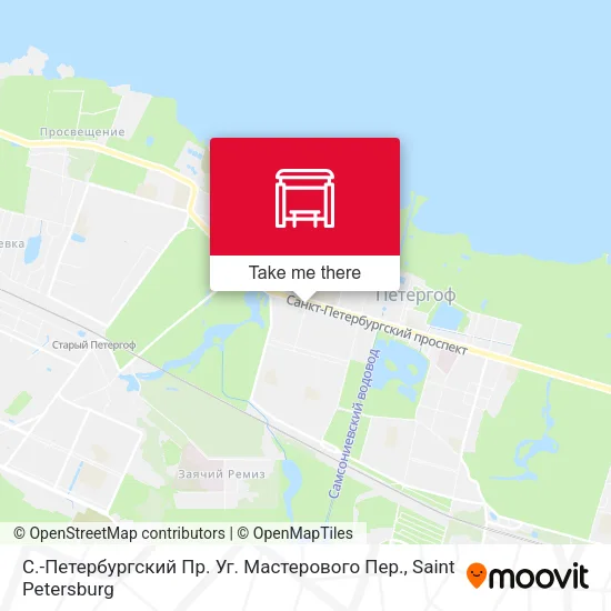С.-Петербургский Пр. Уг. Мастерового Пер. map