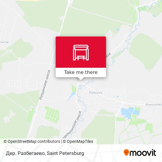 Дер. Разбегаево map