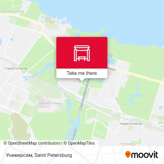 Универсам map