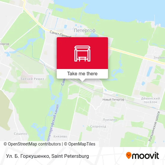 Ул. Б. Горкушенко map