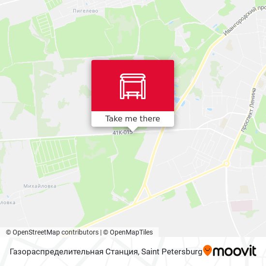 Газораспределительная Станция map