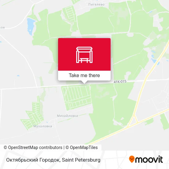 Октябрьский Городок map