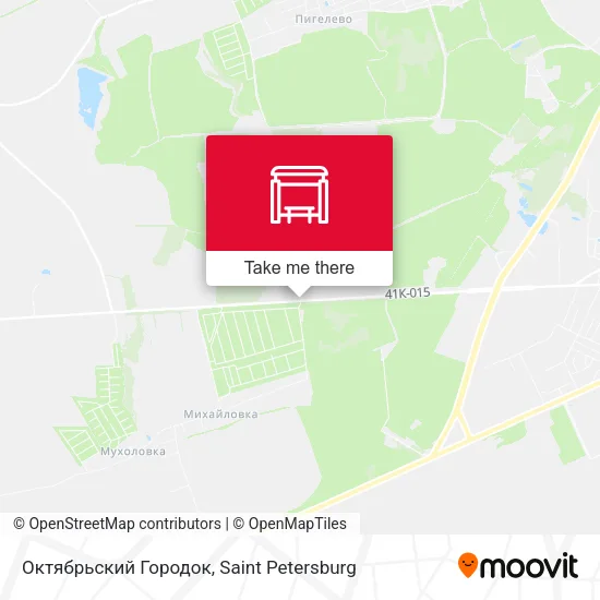 Октябрьский Городок map