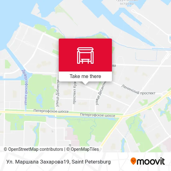 Ул. Маршала Захарова19 map