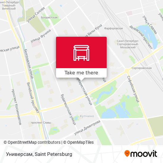Универсам map