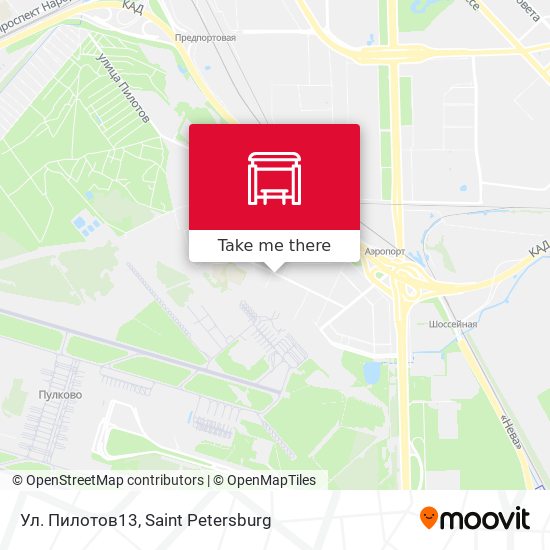 Ул. Пилотов13 map