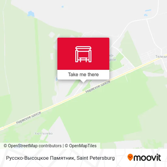 Русско-Высоцкое Памятник map