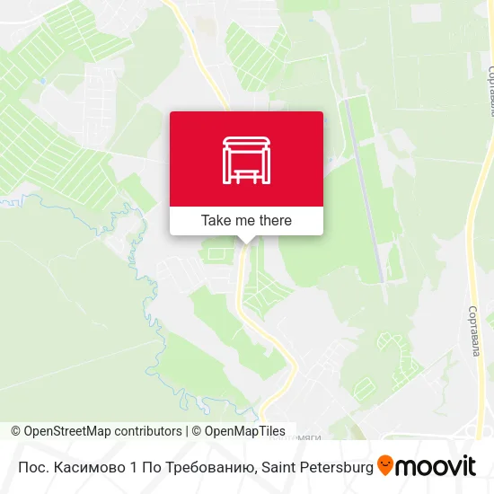 Пос. Касимово 1 По Требованию map