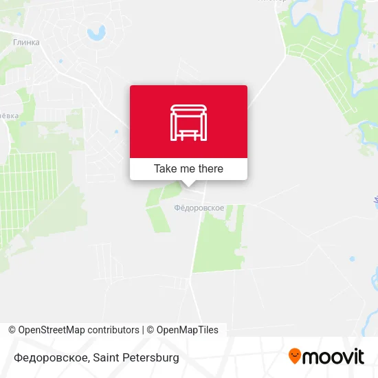 Федоровское map