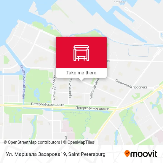 Ул. Маршала Захарова19 map
