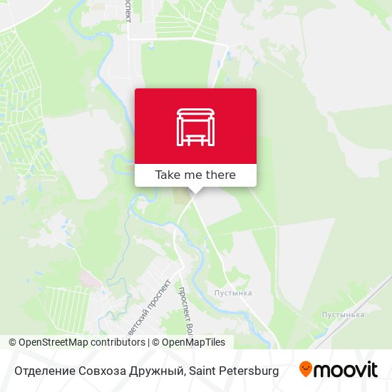 Отделение Совхоза Дружный map