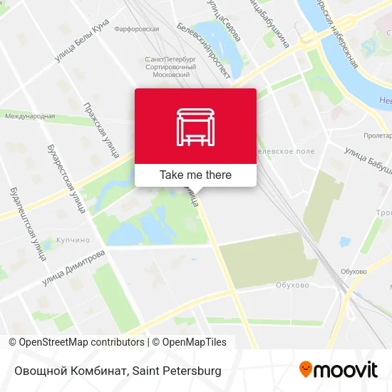 Овощной Комбинат map