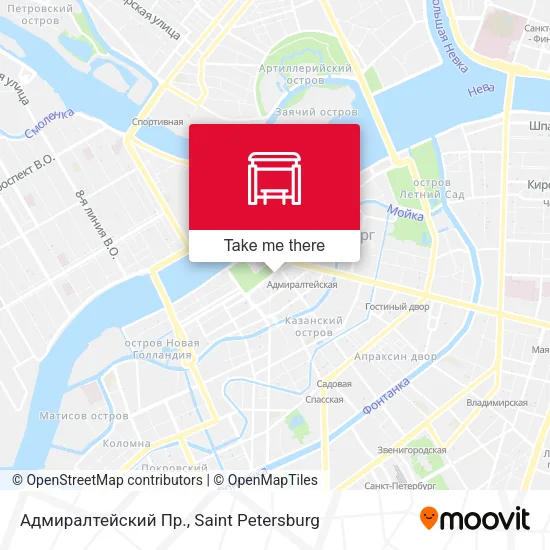Адмиралтейский Пр. map