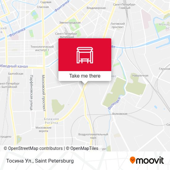 Тосина Ул. map