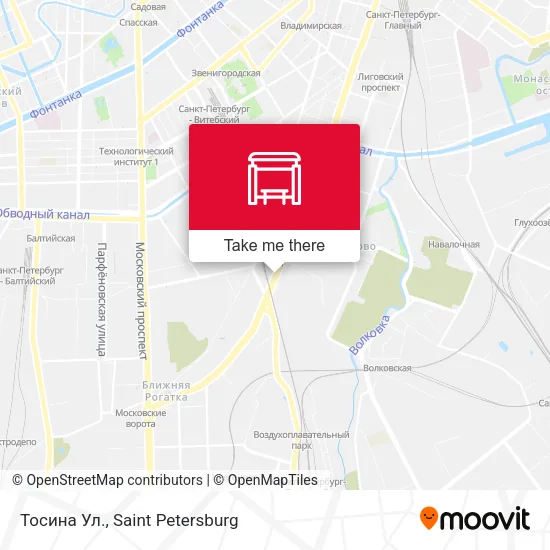 Тосина Ул. map