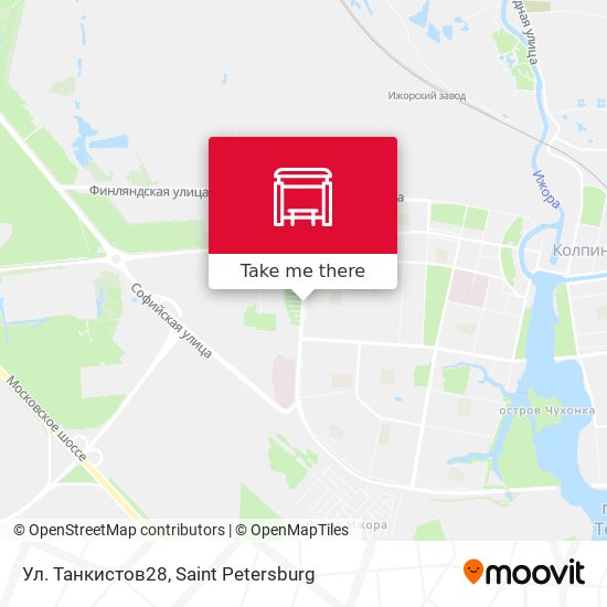 Ул. Танкистов28 map