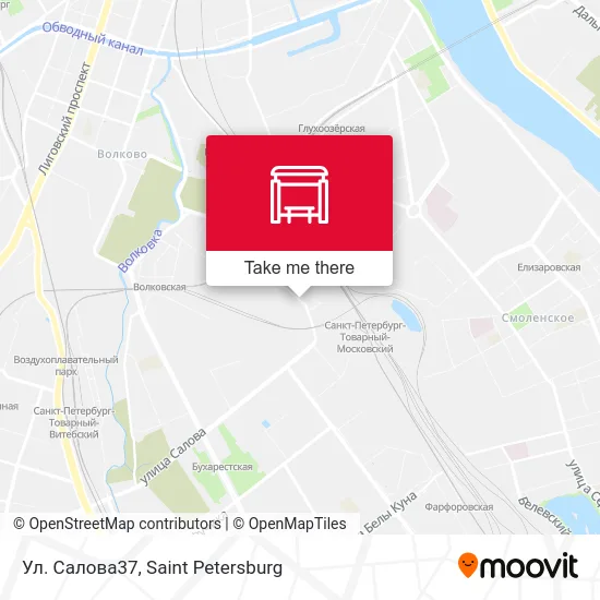 Ул. Салова37 map