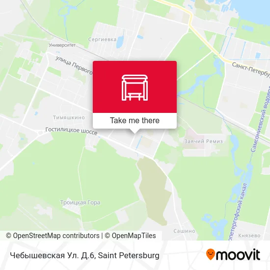 Чебышевская Ул. Д.6 map