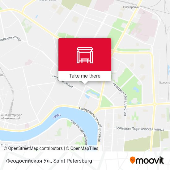 Феодосийская Ул. map