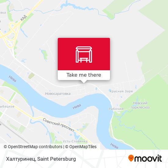 Халтуринец map