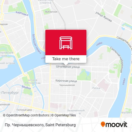 Пр. Чернышевского map