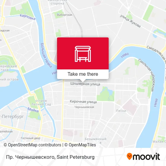 Пр. Чернышевского map