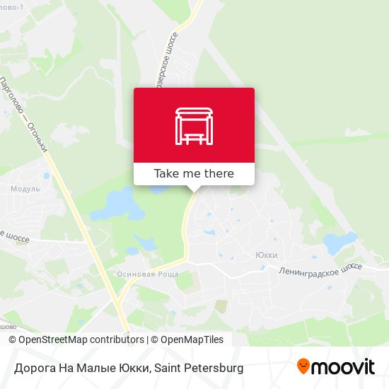 Дорога На Малые Юкки map