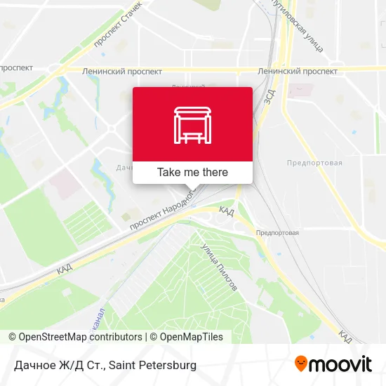 Дачное Ж/Д Ст. map