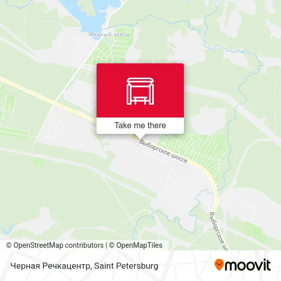 Черная Речкацентр map
