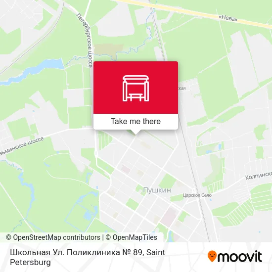 Школьная Ул. Поликлиника № 89 map