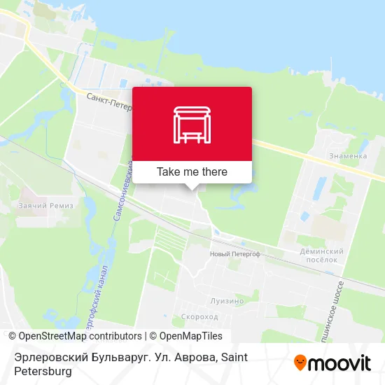 Эрлеровский Бульваруг. Ул. Аврова map