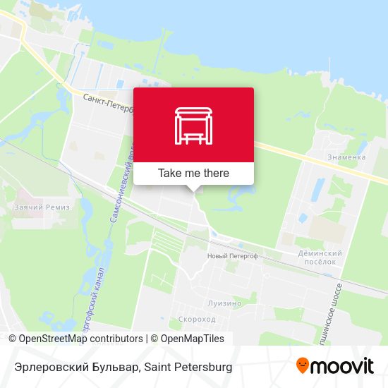 Эрлеровский Бульвар map