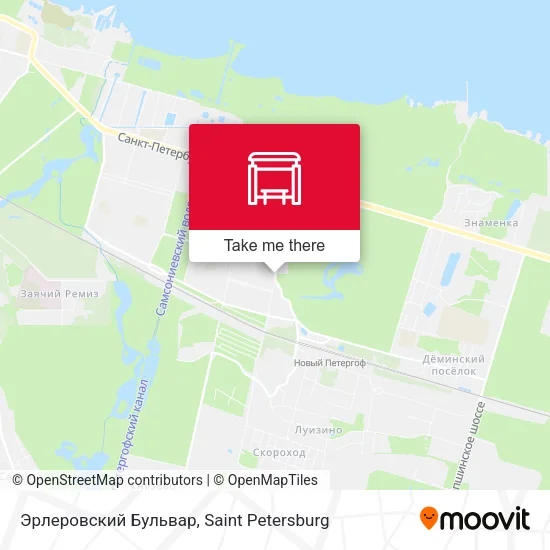 Эрлеровский Бульвар map