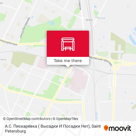 А.С. Пискарёвка ( Высадки И Посадки Нет) map