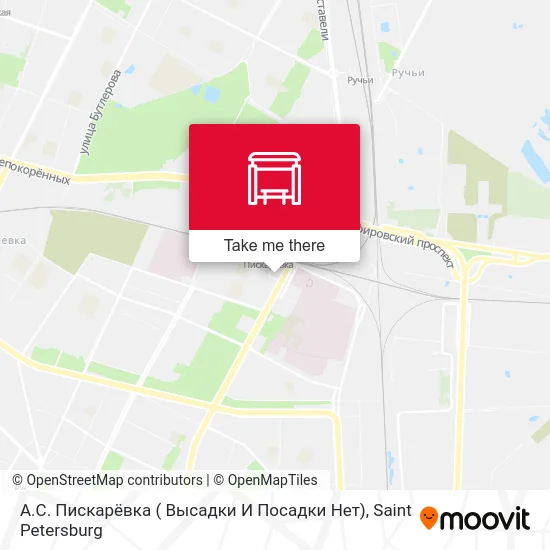 А.С. Пискарёвка ( Высадки И Посадки Нет) map