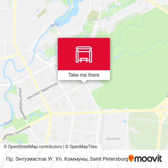 Пр. Энтузиастов Уг. Ул. Коммуны map