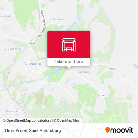 Пять Углов map