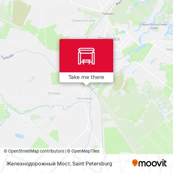 Железнодорожный Мост map