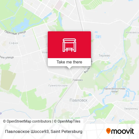 Павловское Шоссе93 map